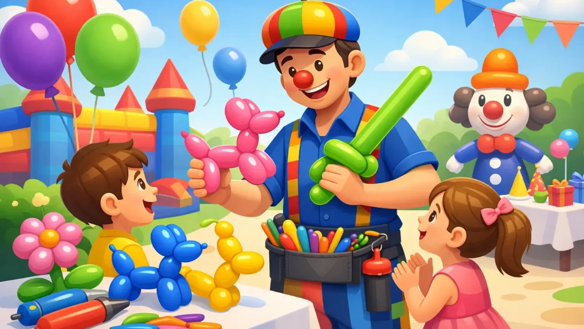 Balloon Twisting Entertainer Sydney for Kids