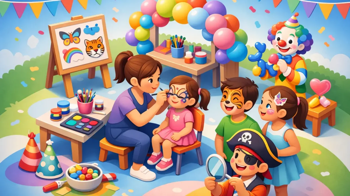 Face Painting for Kids Parties That Steals the Show