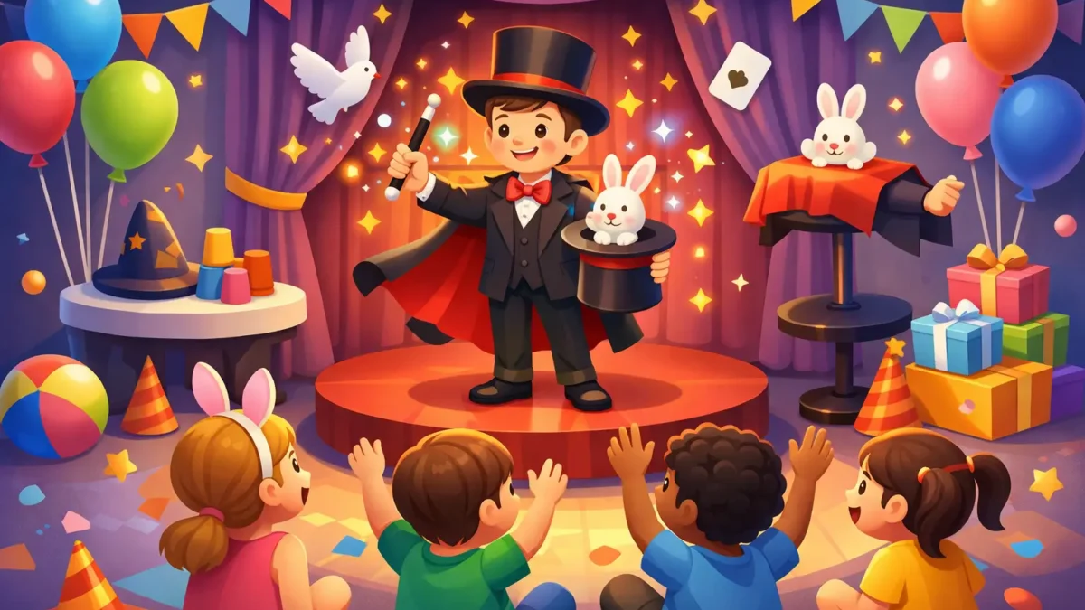 Kids Magic Show Hire Sydney for Happy Parties
