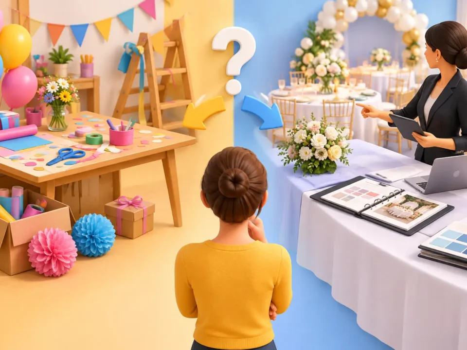 DIY Versus Party Planner: Which Suits Your Party?