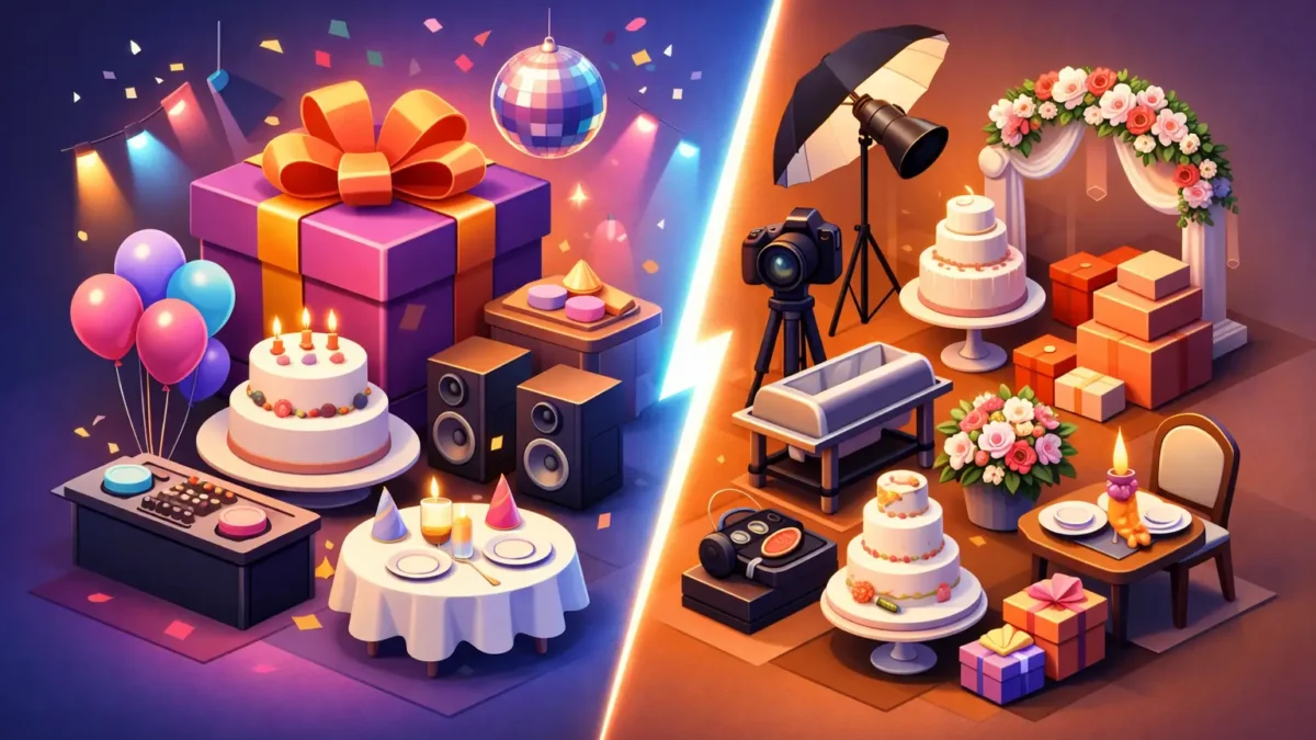 Party Package Versus Individual Vendors Compared